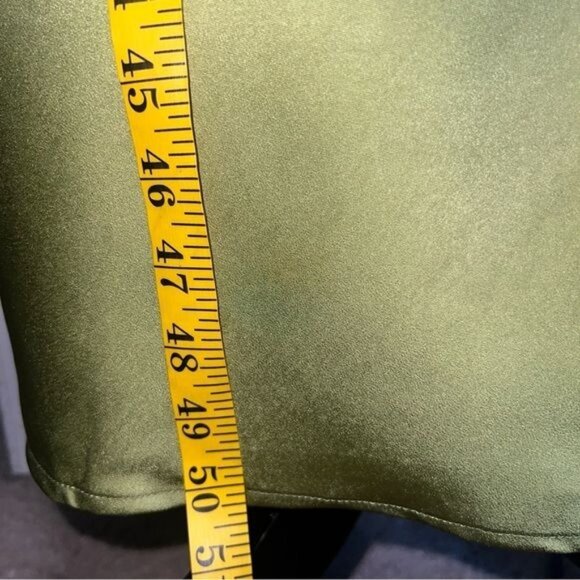 Showpo. Kaniva Midi Dress One Shoulder Open Back Dress Olive Green Womens Size 6 - Picture 16 of 16